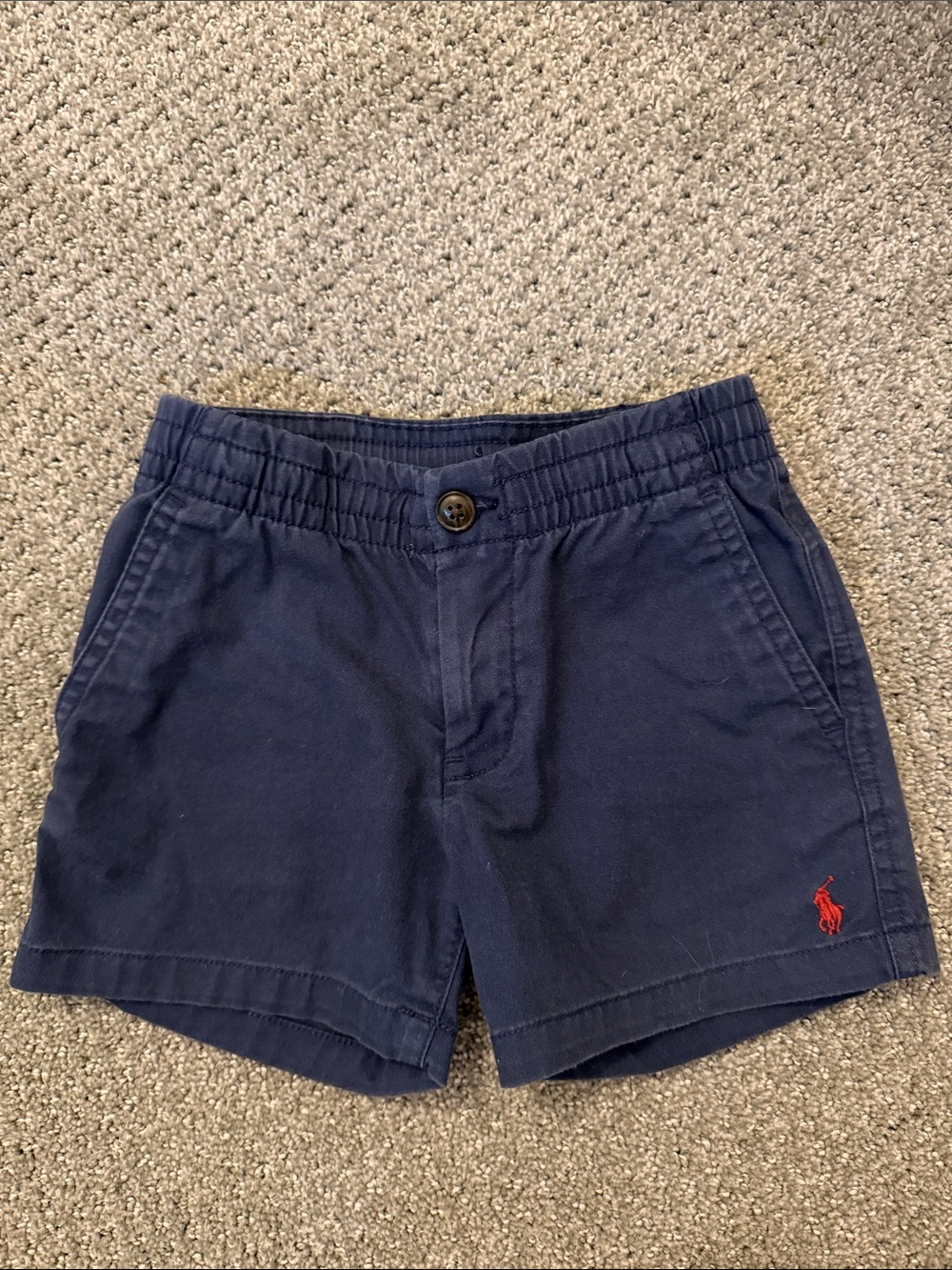 Polo by Ralph Lauren Navy Cotton Shorts